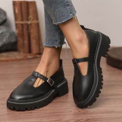 Fashion 2025 Brand Women's Shoes Buckle Strap Women's High Heels Fashion Plus Size Office and Career New Best Seller Platform Heels