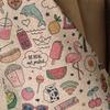 Designer 0.45 mm Organic Vegan Synthetic Printed PU Leather Cork Fabric for Clothing Bags Shoes Making Phone Case Cover Notebook