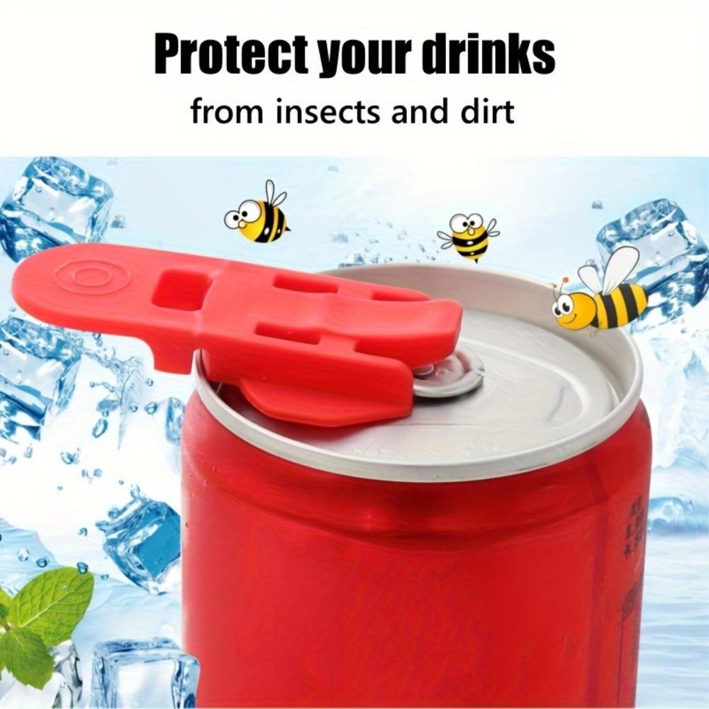 10pcs Colorful Manual Can Opener Set - Easy-Grip, Durable Plastic, Reusable & Safe for Soda, Beer, Aluminum Cans with Built-in Beverage Separator