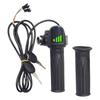 LCD Speed Display Throttle 36V 48V Twist Grip Throttle Controller 3Pin For Electric Bicycles And Scooters