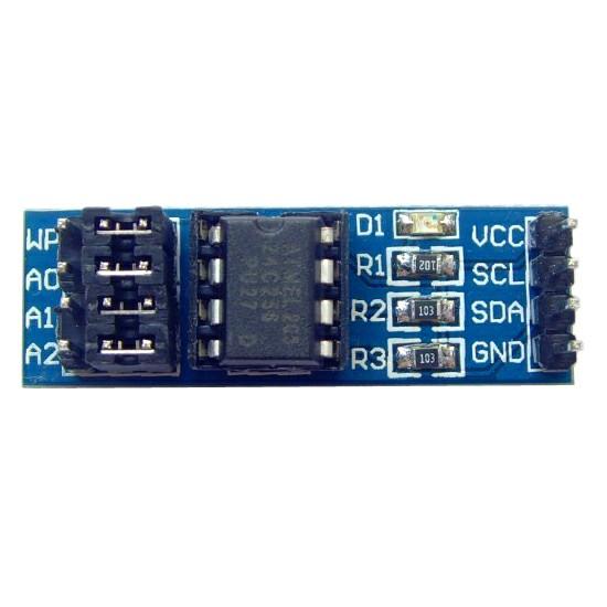 

AT24C256 I2C Interface EEPROM Storage Module 10*10*2 білий