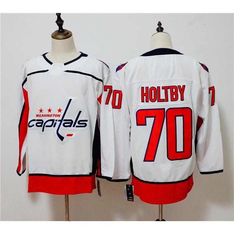 Washington Capitals NHL Hockey Jersey Authentic Style Fan Apparel Men Season Sportswear