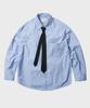 TY [Tie Set] Op Light Stripe Shirt, Light Blue