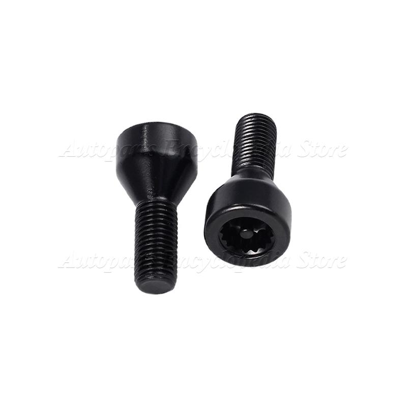 Car Locking Wheel Bolts Lug Nuts Set M12x1.5 For BMW 1/3/5/6/7 Series Z3 Z4 M3 M5 M6 E36 E46 E60 E61 E81 E87 E90 36136786419