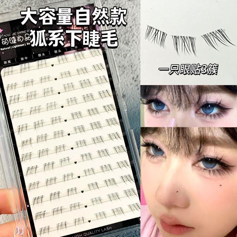 Aimo - Individuelle Cluster-Wimpernbündel für den unteren Wimpernkranz