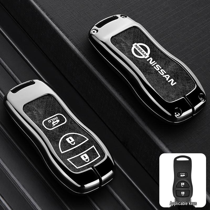 Nissan Key Cover for 2021 Sylphy, Teana, Qashqai, X-Trail, Tiida, Kicks, Murano - 14th Gen Models