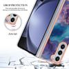 YB IMD Series-16 Style-E For Samsung Galaxy Z Fold5 5G TPU Case 2.0mm TPU Marble Pattern Cover