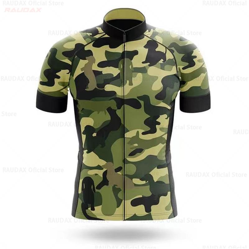 

Camouflage Bike Uniform Pro Team Short Sleeve Maillot Ciclismo Man s MTB Bike Riding Cycling Jersey2026 Summer Breathable Cycling Suit Set XS