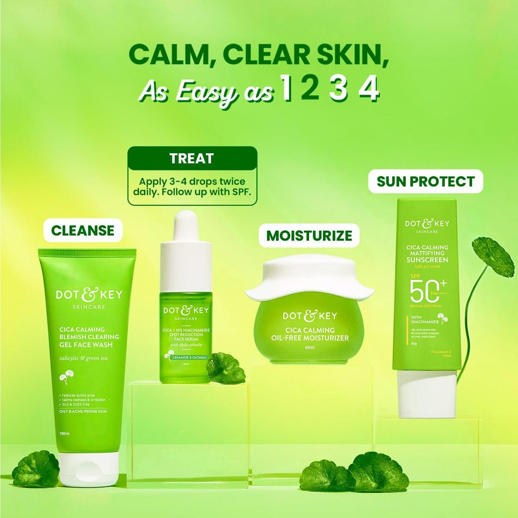 Dot & Key 2% Salicylsäure + Cica Anti-Akne-Serum mit Zink für fettige & empfindliche Haut 20 ml