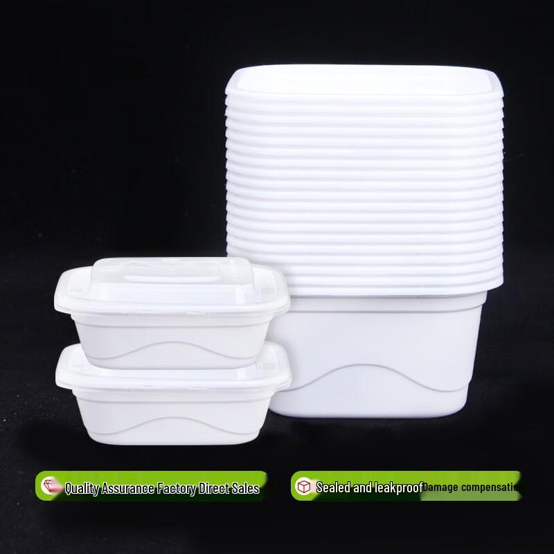 Einweg Quadratische Meal Prep & Takeout Behälter