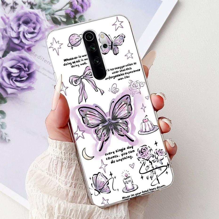 2024 Cute Cartoon Case For Xiaomi Redmi Note 8 Pro Note8 8T Soft Silicone TPU Back Cover For Redmi Note 8 T 8Pro Phone Cases