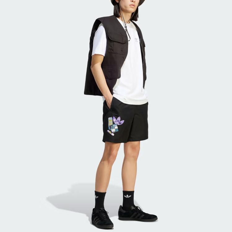 Adidas Originals Remote Graphic Shorts Men Shorts Black IM9978