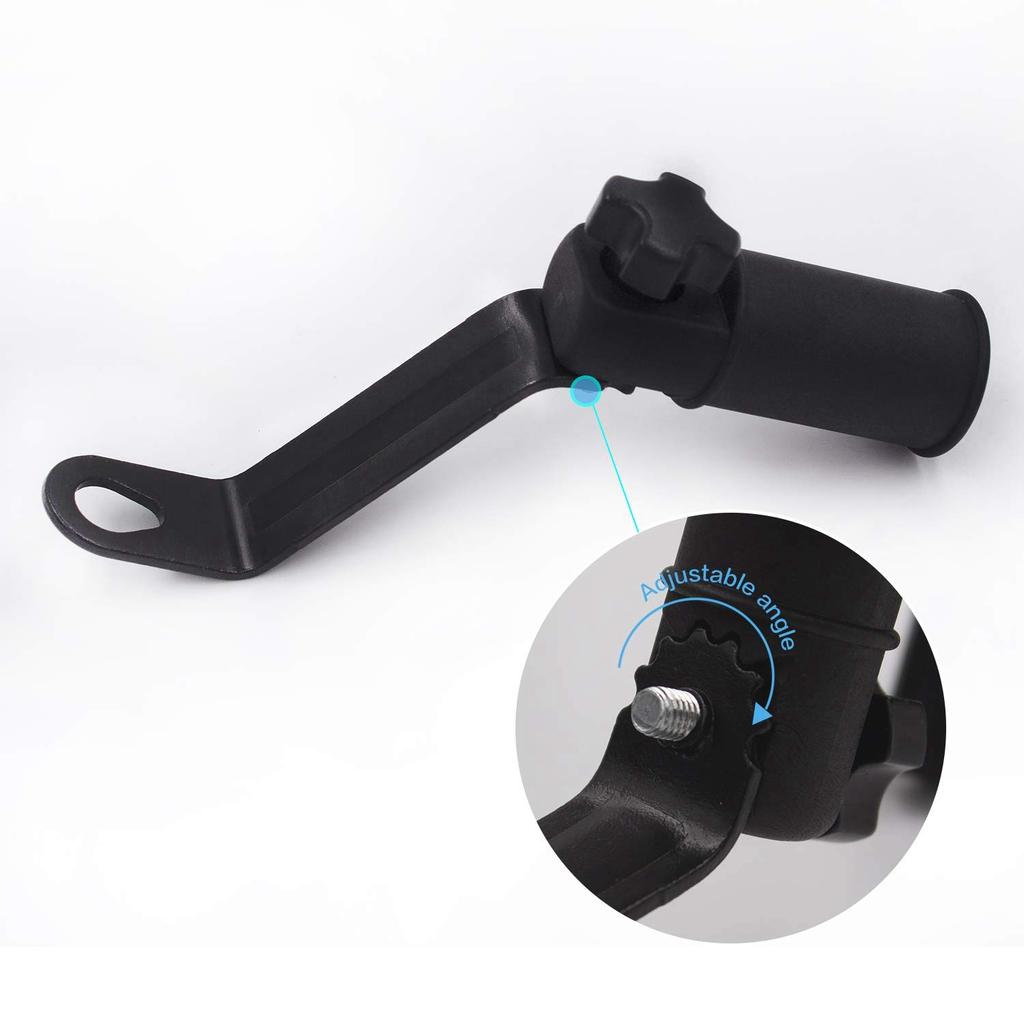 Panatiroy 2pcs 10Mm Bolt By Mirror Extender Mount Cell Phone Converter Extension Mount Bracket