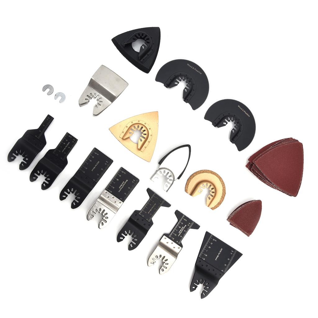 Unelte multifuncționale oscilante pentru lemn Lame drepte de ferăstrău din oțel cu conținut ridicat de carbon Accesorii pentru garnituri de șmirghel