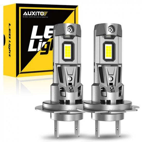 2X H7 Super Bright LED Headlight Bulbs Conversion High Low Beam 6500K White EOA