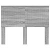 Headboard in Grey Sonoma 135 cm Particleboard