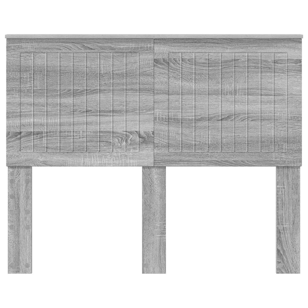 Headboard in Grey Sonoma 135 cm Particleboard