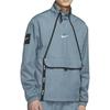 Nike Reflective Logo Print Casual Sports Jacket Men Jackets Ozone-Blue CU4119-031