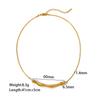 Yori High Quality Irregular Stainless Steel Pendant Necklace Stainless Steel Tarnish Resistant Daily Exquisite Jewelry