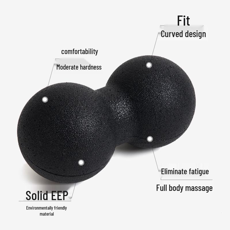 EPP Peanut Ball for Muscle Relaxation and Meridian Therapy - Yoga, Foot, and Back Massage