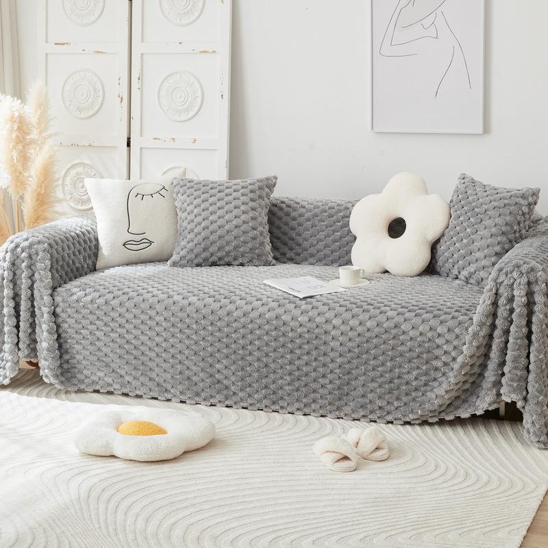 New Sofa Cushion, Universal for All Seasons, Sofa Blanket Cover, Anti-cat Scratch Sofa Cover, All-inclusive Sofa Towel