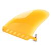 4.6 Inch Surfboard Fin Flexible Bendable TPU Paddleboard Fin Tail Rudder Screw Locking Structure