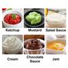 Double Head Sauce Bottles Big Capacity Plastic Squeeze Bottles 16oz 20oz 24oz Portbale Tomato Catchup Dispenser Picnic Cooker