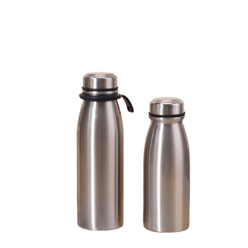 350/450ml New High-value Portable Sports Water Cup Milk Water Bottle Macaron 304 Stainless Steel Insulated Bottle Gift Water Cup