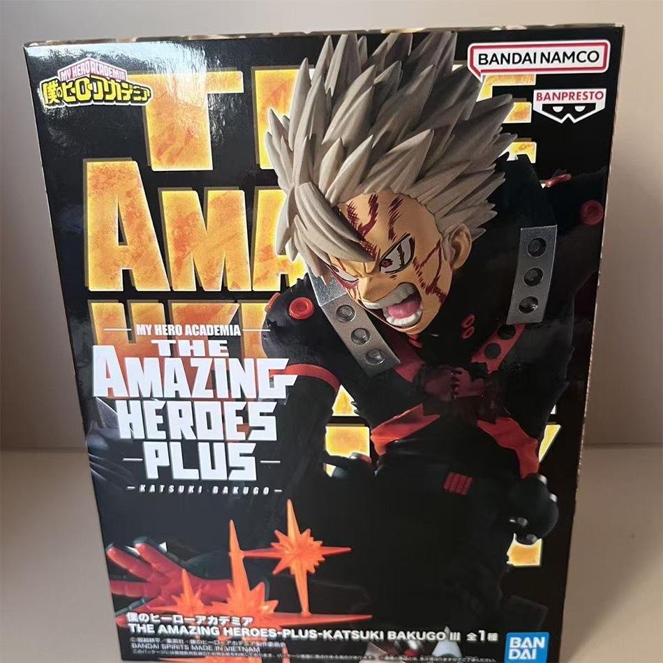 High Quality 18cm My Hero Academia Anime Bakugou Katsuki MAXIMATIC Original Anime Figure Action Figures Model Figurine Collection