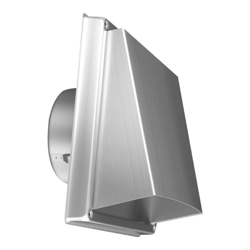 Wall Air Vent Stainless Steel External Wall Rain Hat Square Air Outlet Enduring HX6C