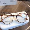 Vintage Round Computer Glasses Classic Tranpsparent Minus Diopter Eyewear Blue Light Blocking Prescription Glasses 0 To -4.0