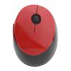 2.4Ghz Wireless 104 Key Keyboard and Mouse Set   Desktop Cute Keyboard for Computer(Black Red Mixed Color )