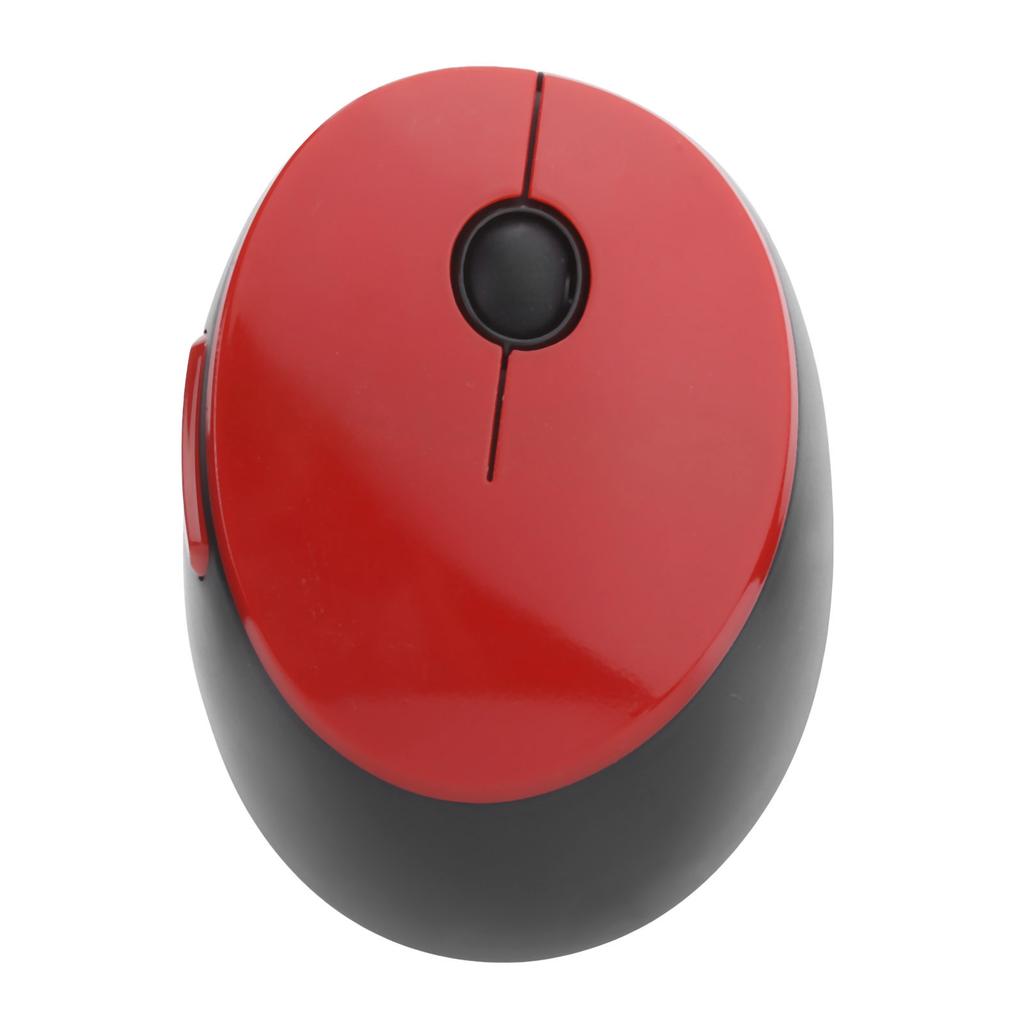 2.4Ghz Wireless 104 Key Keyboard and Mouse Set Desktop Cute Keyboard for Computer(Black Red Mixed Color )