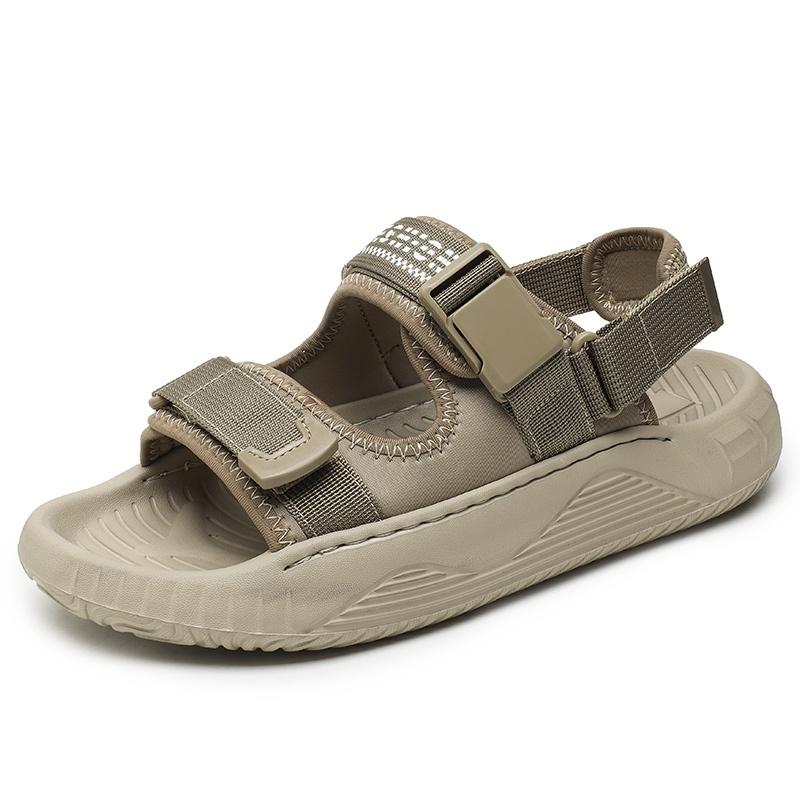 Men Sport Sandals Adjustable Strap Open Toe Beach Walking Shoes Outdoor Summer Two Way Travel Footwear Daily Footwear Daily 38