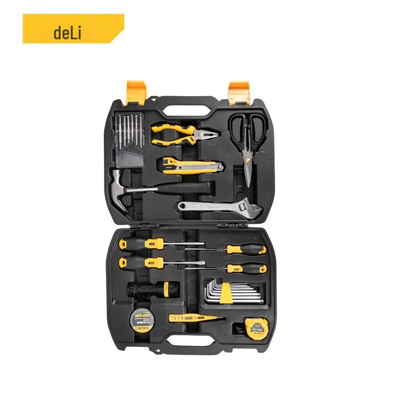 Deli 27-Piece Electrician & Repair Tool Kit
