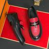 Men's Plus Size Leather Slip-on Loafers: Formal & Casual Thick Sole Shoes