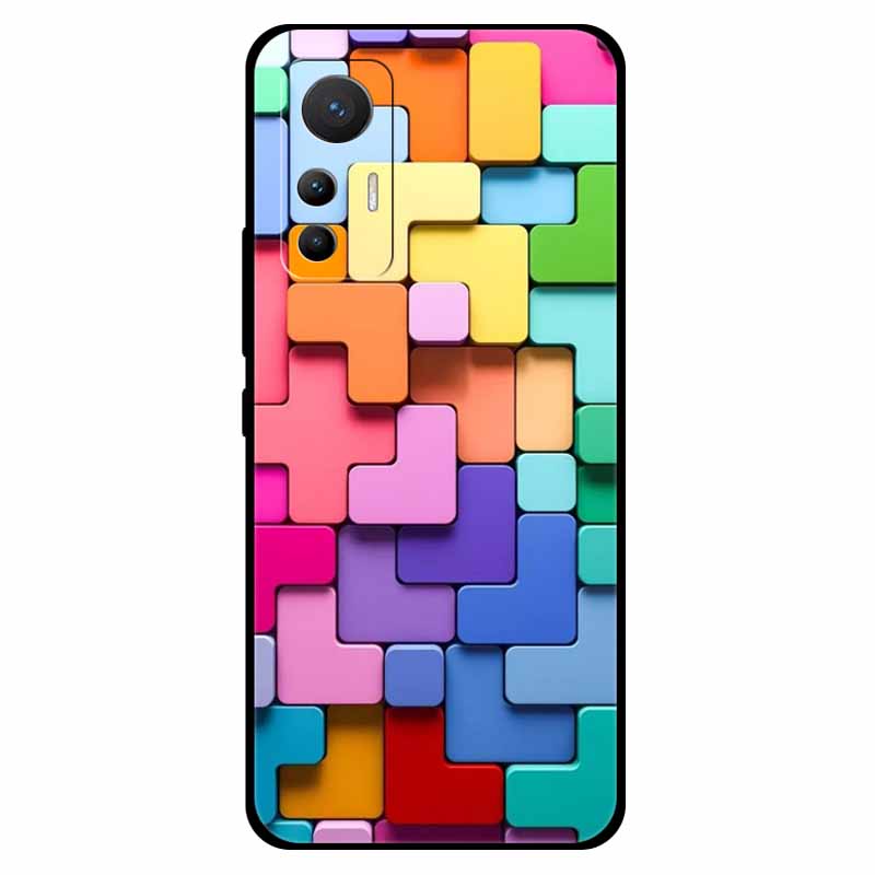 For Xiaomi 12 Lite Case Soft Silicone TPU Space Protective Back Cover For Xiaomi Mi 12 Lite Cases 12lite Printed Marble Shells
