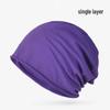 Unisex Lightweight Cotton Headscarf: Spring/Summer Breathable Cap & Sleep Hat