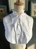 White Cotton Lace Stand-up Collar Sweet Fake Collar Cute Bow-tie Shirt-style Sweater Fake Collars for Women