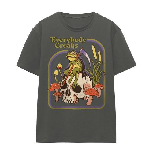 Steven Rhodes Womens/Ladies Everybody Croaks T-Shirt