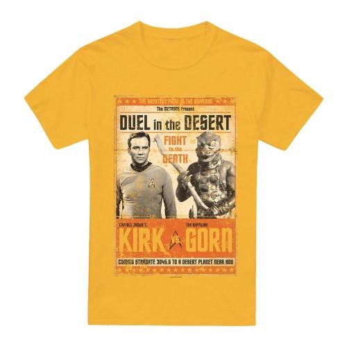 Star Trek Mens Duel in the Desert T-Shirt