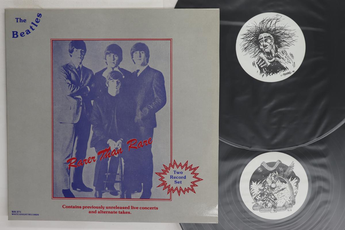 

LP Record BEATLES Rarer Than Rare WK271 WHITE KNIGHT 1981 US Rock Used