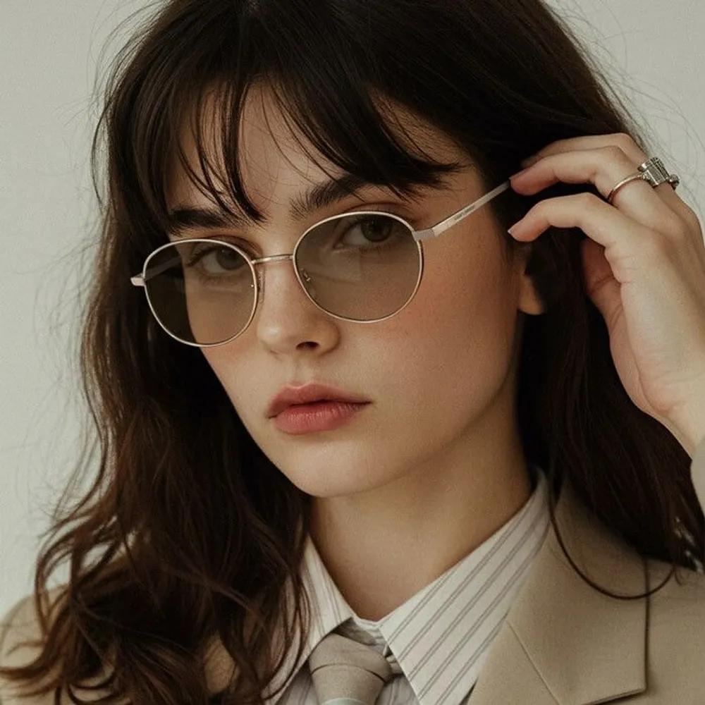 

[Yves Saint Laurent] Sunglasses SL533 014 Round Metal UV Protection Women Men SL533 014_I [53]