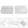 5pcs Plastic Box Storage Container Jewelry Packaging