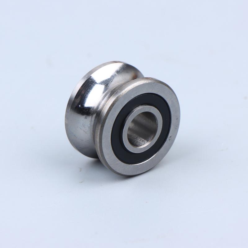U22 T22 Shaped Groove Round Bottom Track Pulley Bearing Sliding Rollers Bearing Designed To Withstand Heavy Loads And Speed