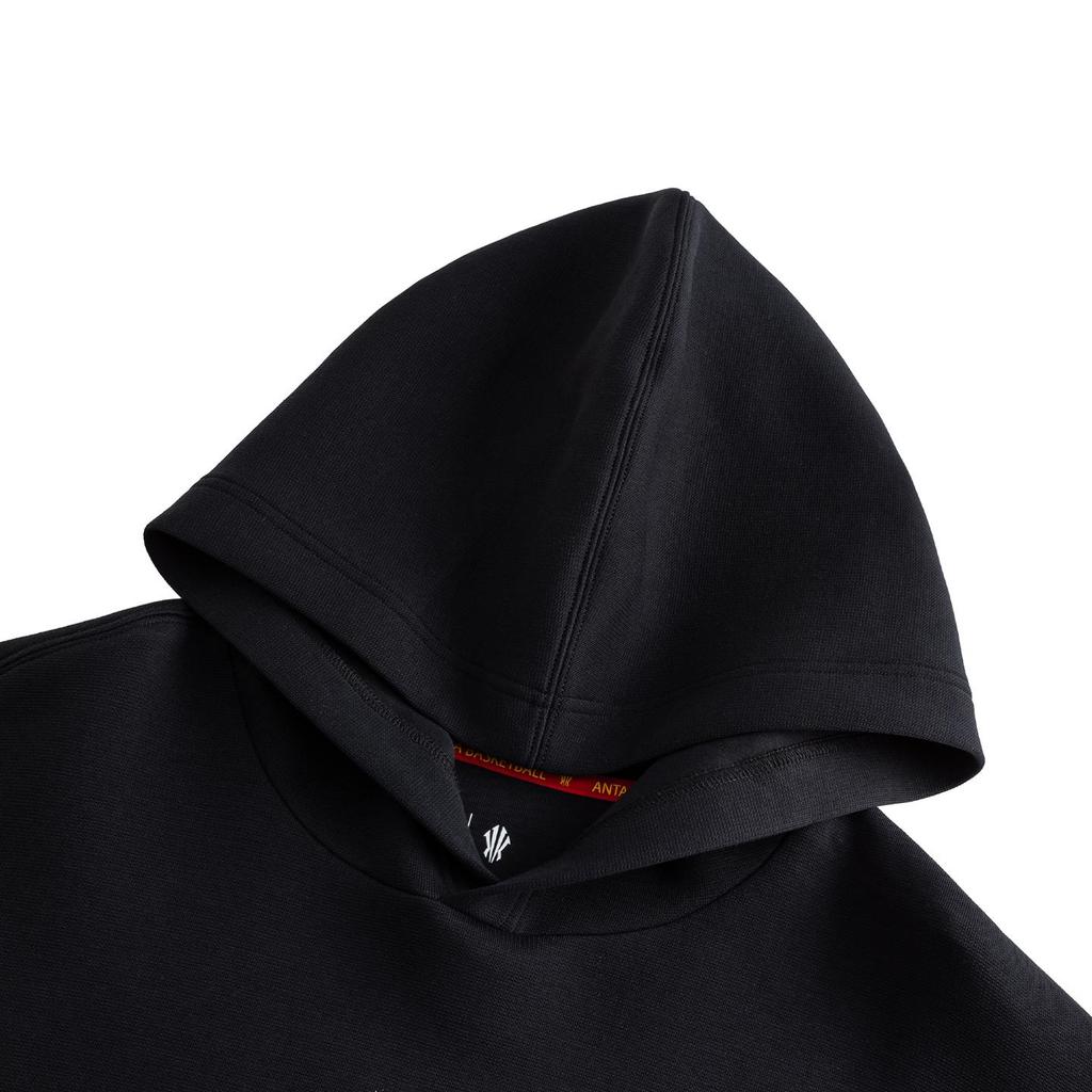 Anta Gold Line Embroidered Hoodie Black Unisex 172611718S-3
