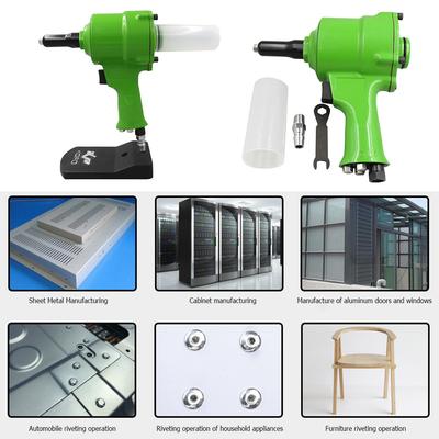 Durable Practical Pneumatic Pistol Type Pop Rivet Gun Multi-functional Classic Texture Air Power Operated Riveter Air Riveter