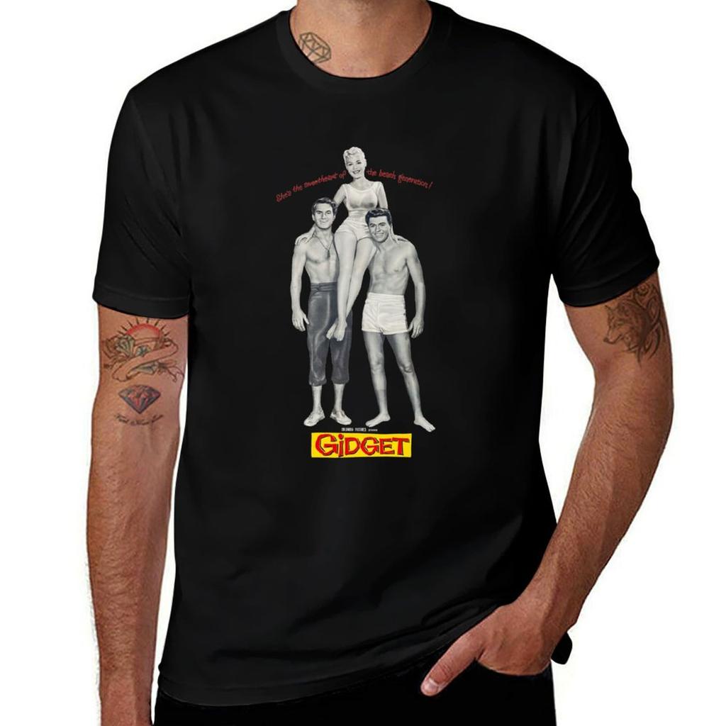 Gidget Movie Poster Tshirt Plus Size Nonshrink Tshirt