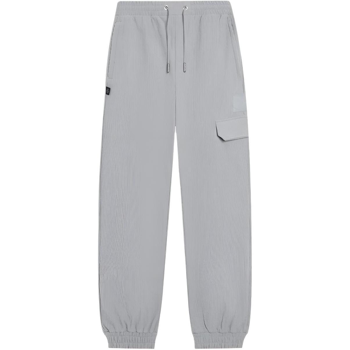 Li-Ning Woven Joggers Pants Grey Men s AKXSB25-3 L
