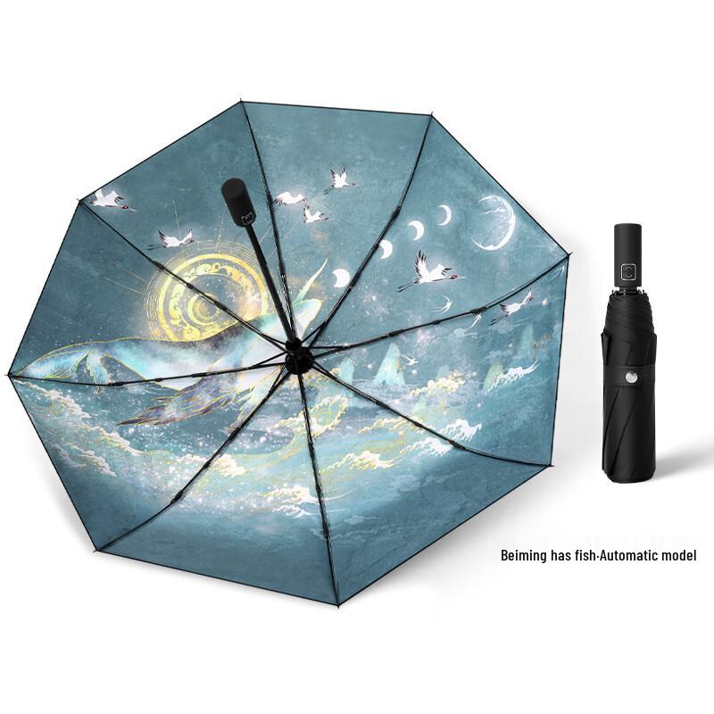 Nanjiao Ancient Style Foldable Sun/Rain Umbrella